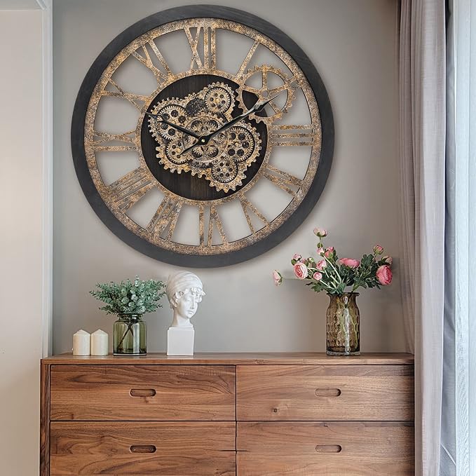 HOIBAI Large Wall Clock, Wall Clocks - Image 9