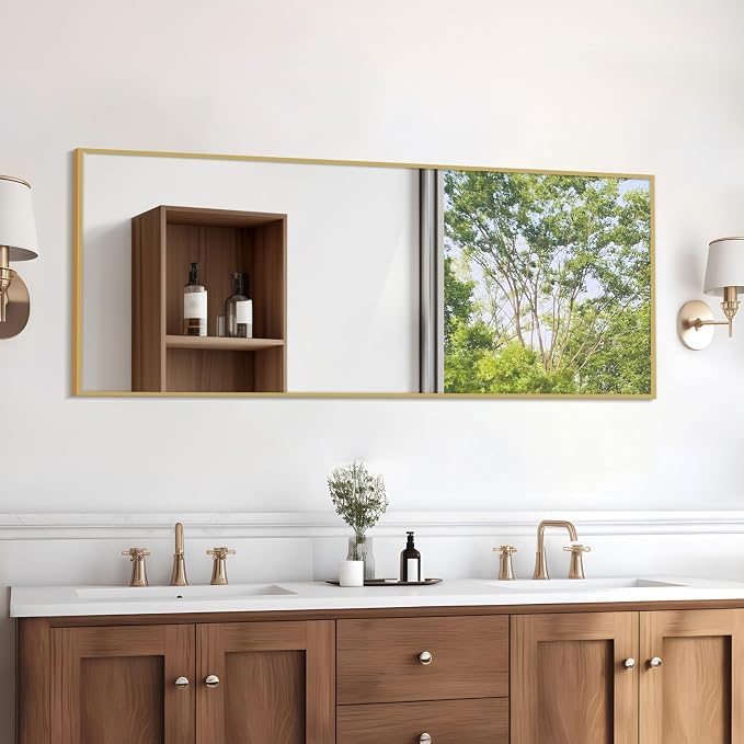 Simple Deluxe Full Length Mirror, - Image 3