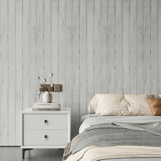 Peel and Stick Wallpaper with Tools 17.7" X 393" - Image 5