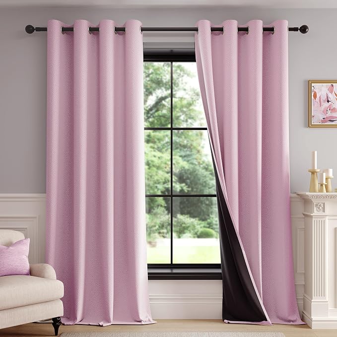 FMFUNCTEX 100% Blackout Curtains by Fmfunctex