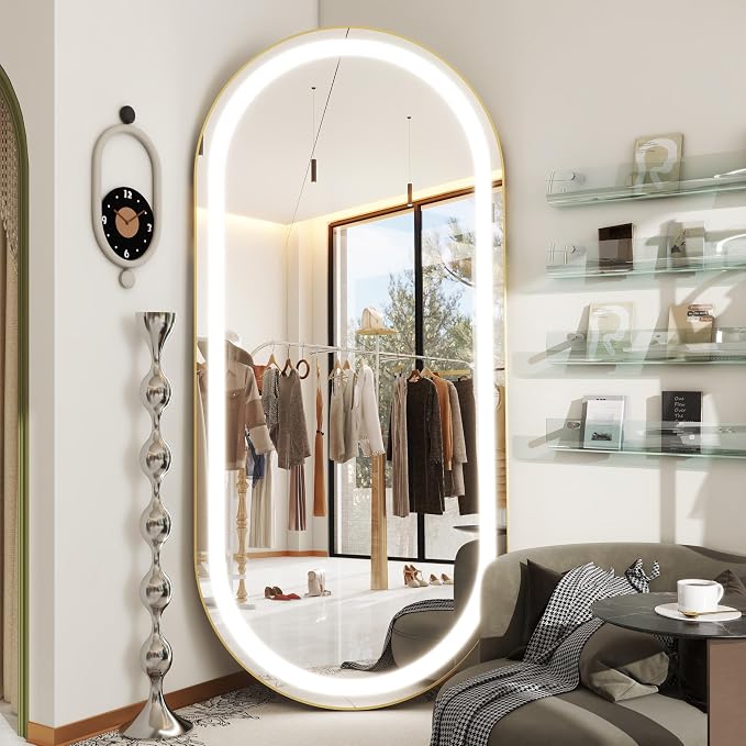 FENNIO 70" x 32" Large Luxury Wall Mounted Mirror - Image 8