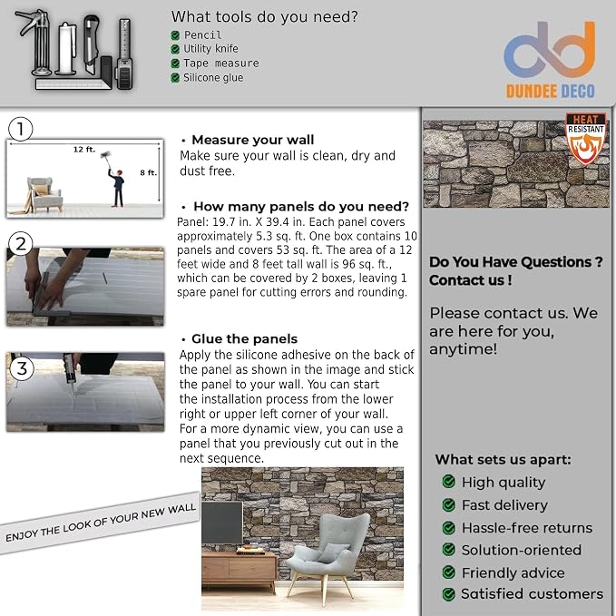 Dundee Deco 3D Wall Panels - Image 9