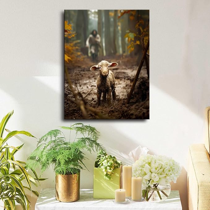 Religious wall decor for prayer room Christian wall art for Christmas - Image 2
