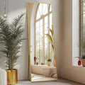 Sweetcrispy 59"x16" Full Length Mirror, Leaning or Standing Full Body Mirror by Sweetcrispy