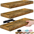 Sorbus Floating Shelves for Wall – 16 Inch Floating Shelf for Kitchen, Living by Sorbus