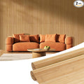 OUZUGIE 2 Pack 96x48 Inch Natural Bamboo Wall Panel – Twinned Carbides Pole by OUZUGIE