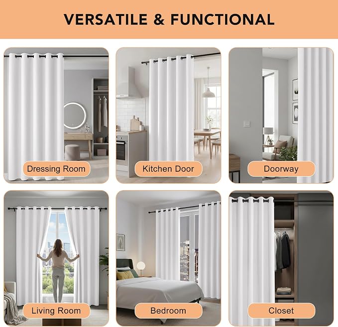 BONZER Room Dividers Curtain - Image 5