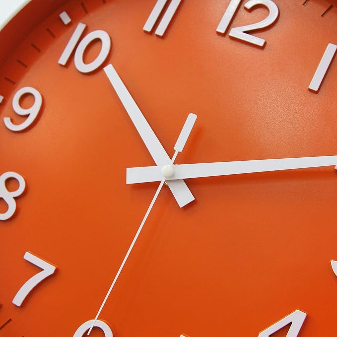 HZDHCLH Wall Clocks Battery Operated, 12 inch Silent Non Ticking Modern Wall - Image 5