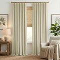 NICETOWN Room Darkening Living Room Curtains 96 inches Long, Pinch Pleated by NICETOWN