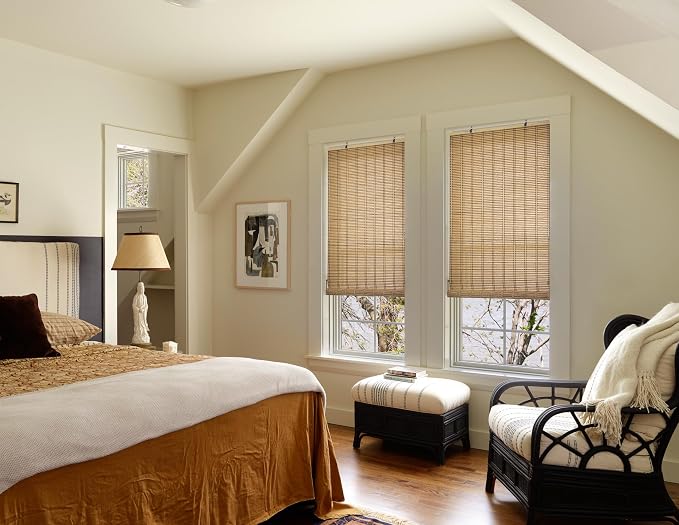 LazBlinds Cordless Bamboo Blinds, Roll Up Shades - Image 5
