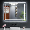 36"x30" LED Bathroom Mirror by MYSUNORIA