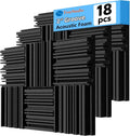 TroyStudio Thick Acoustic Foam Panels, Dense Soundproof Padding Tile, Recording by TroyStudio