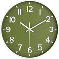 Wall Clocks Battery Operated, 12 Inch Non Ticking Wall Clock, Silent Analog by MABPEDO