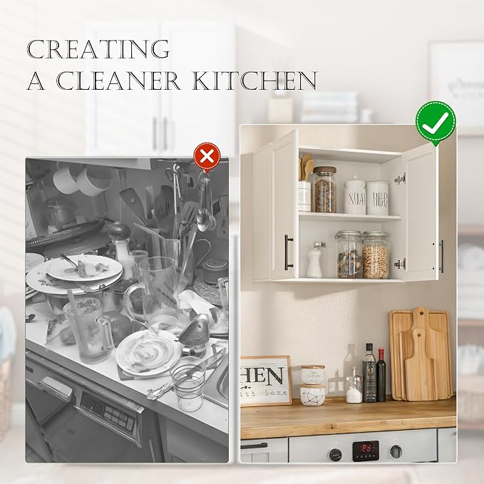 FIMELLO 47.2" W Wall Cabinets for Laundry Room, Kitchen Wall Cabinets, Hanging - Image 6