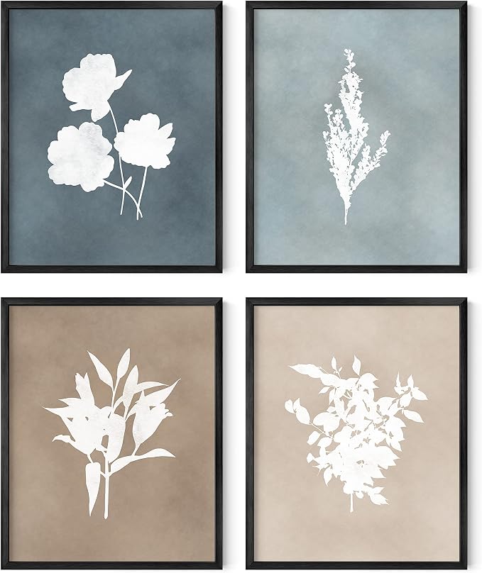 HAUS AND HUES Floral Wall Art by HausandHuesArtPrints