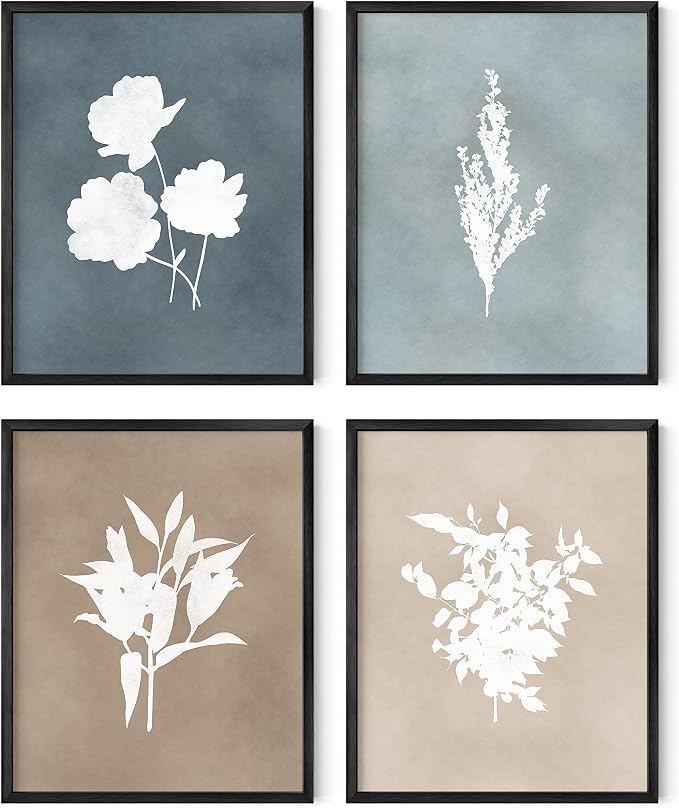HAUS AND HUES Floral Wall Art by HausandHuesArtPrints