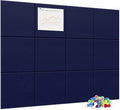 Neatsure Large Cork Board for Wall, 12 Panels Felt Tiles Tack Push Pin Board by Neatsure