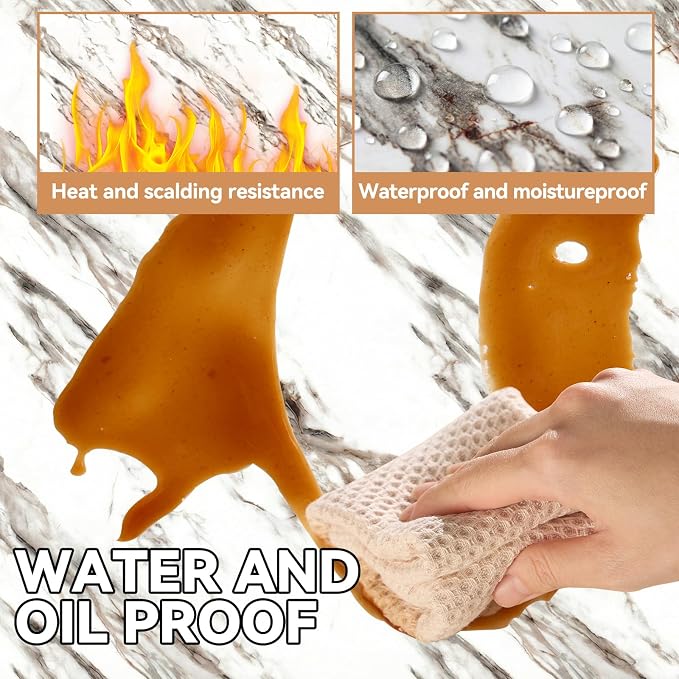 KASARO Peel and Stick Backsplash Wall Tile, 118 × 47 inch Self-Adhesive Thicker - Image 6