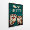 DIHSIEG Inspirational Canvas Wall Art funny bathroom wall art Print Poster by DIHSIEG