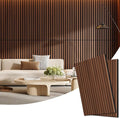 2 Pack Wood Panels for Wall, 47.24" x 23.81" Acoustic Wood Slat Wall Panel for by Vellorise