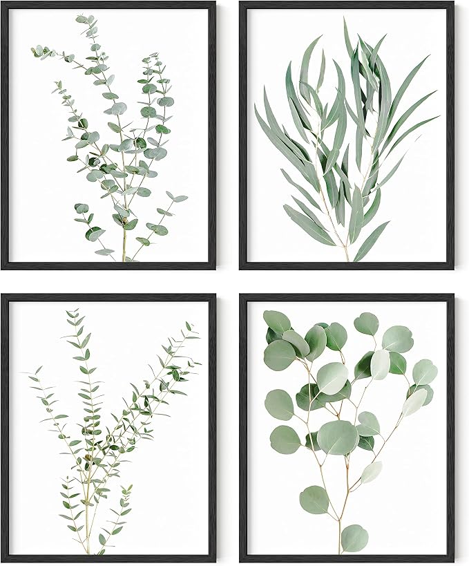 HAUS AND HUES Botanical Plant Wall Art Prints by HausandHuesArtPrints