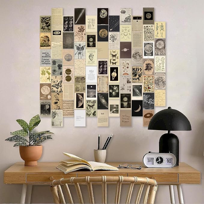 KBKBART Vintage Wall Collage Kit Aesthetic Pictures, Cute Photo Collage Posters - Image 2