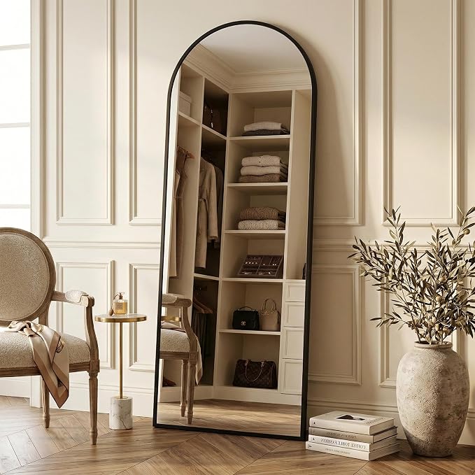 Suidia 56"x14" Arched Full Length Mirror - Image 3