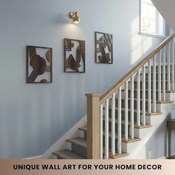 qmmp Modern Wooden Wall Sculptures - Image 4