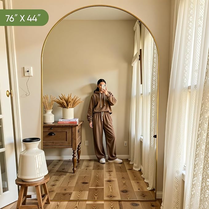 Full Length Mirror, Oversized Floor Mirrors, Leaning Free Standing Mirrors - Image 3
