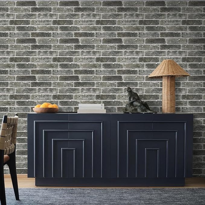 Commomy 3D Peel and Stick Brick, Ultralight Thin PVC Faux Brick Wall Panels - Image 8