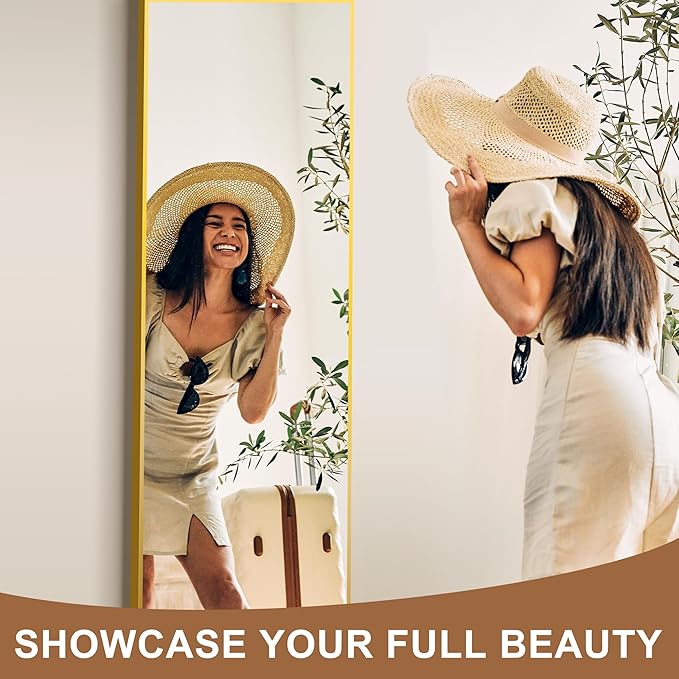 Delma Full Length Mirror, Large Floor Mirror - Image 4