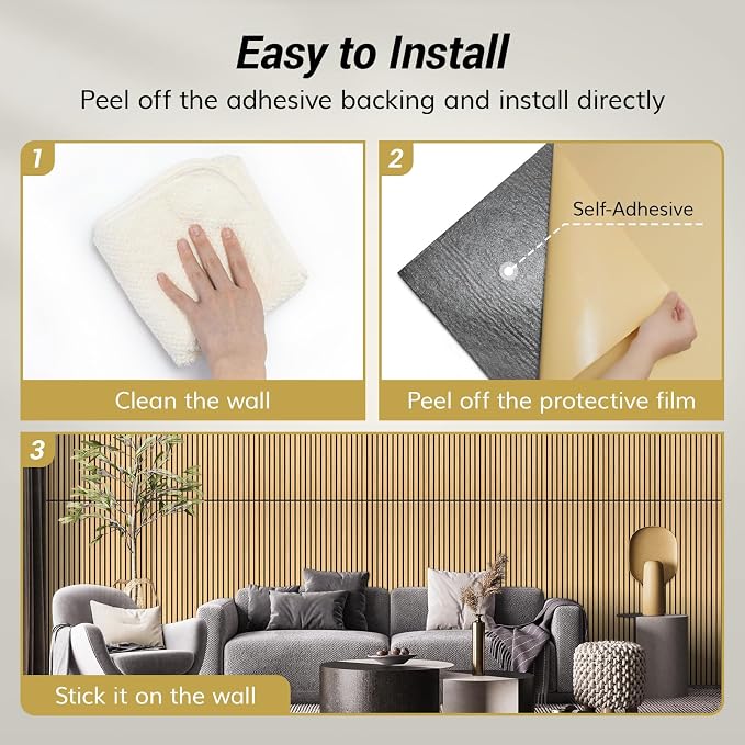 TONOR 8 Pack Large Acoustic Panels, 47.2" X 23.6" X 0.35" Acoustical Wall Panel - Image 5