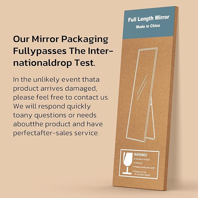 Full Length Mirror with Lights, Full Body Dressing Standing Mirrors with - Image 7