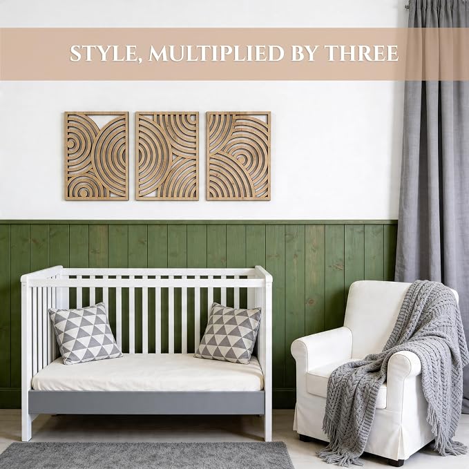 qmmp Modern Wooden Wall Sculptures - Image 2
