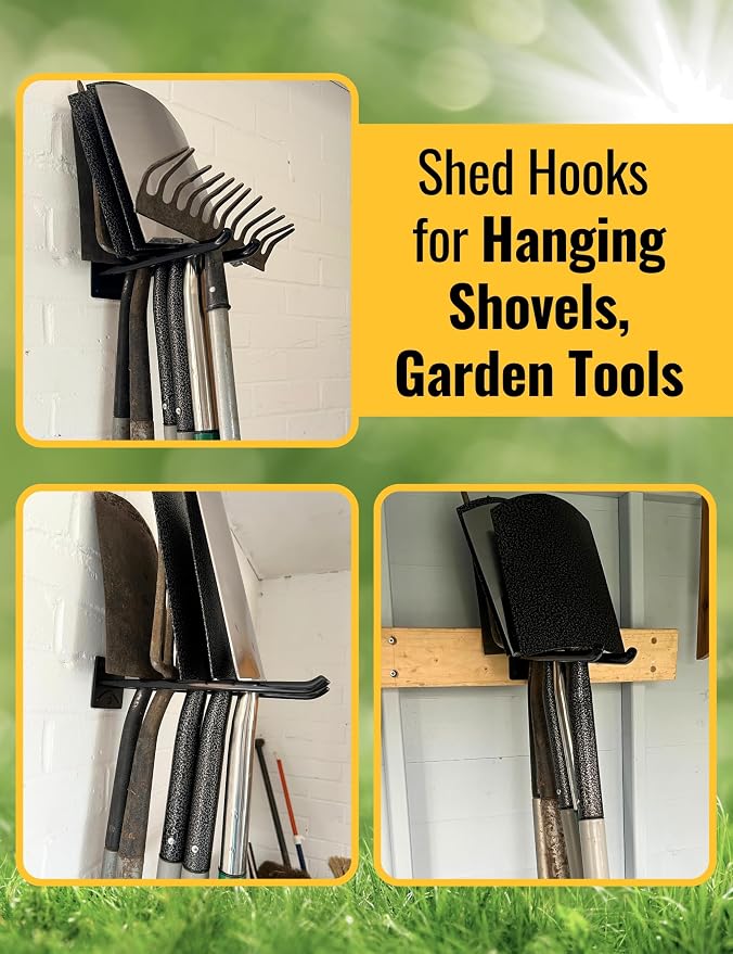 Ladder Hangers Set of 4 for Garage Wall - Image 6