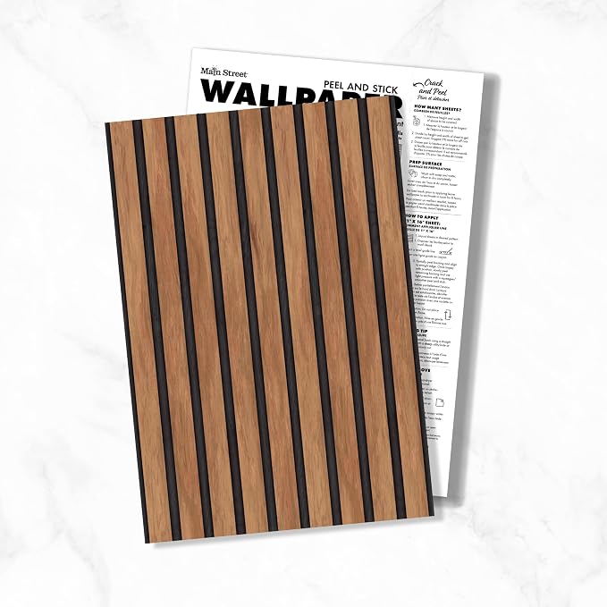 Main Street Peel and Stick Wallpaper Eco-Friendly Sheets 12 Pack, 11 X 16 Inch - Image 7