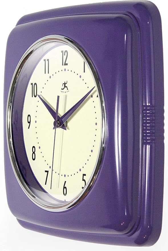 Infinity Instruments Retro Wall Clock - Image 2
