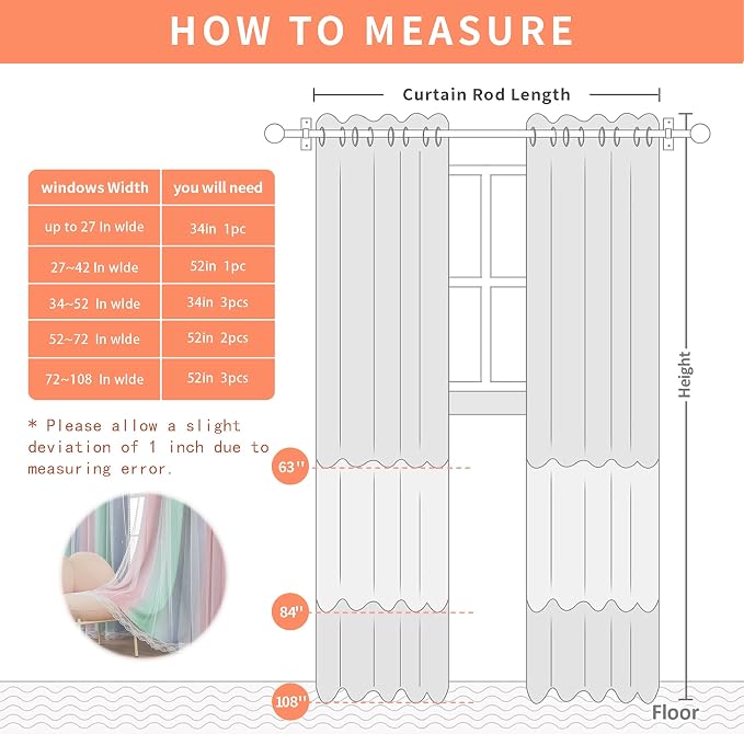 XiDi Grey Curtains for Kids Room, Nursery Blackout Curtain, Girls Room Decor - Image 8
