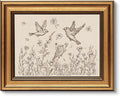VIYYIEA Vintage Gold Framed Wall Art by VIYYIEAART