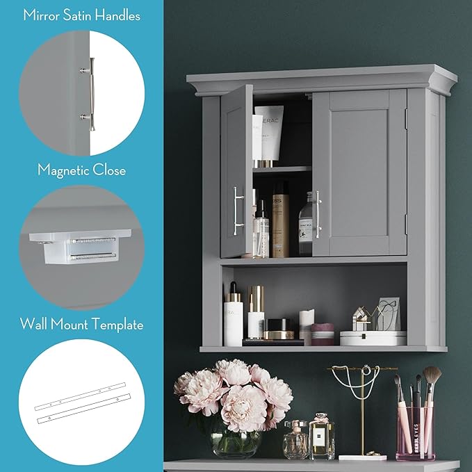 RiverRidge Somerset Two-Door Bathroom Storage, Set 1 - Image 6