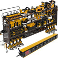 XLarge 64''W Power Tool Organizer Wall Mount | 8-Outlet TR Charging Station | by STURDIFLOW