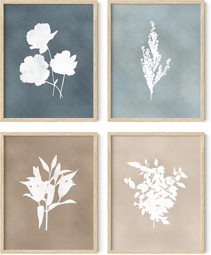 HAUS AND HUES Floral Wall Art by HausandHuesArtPrints