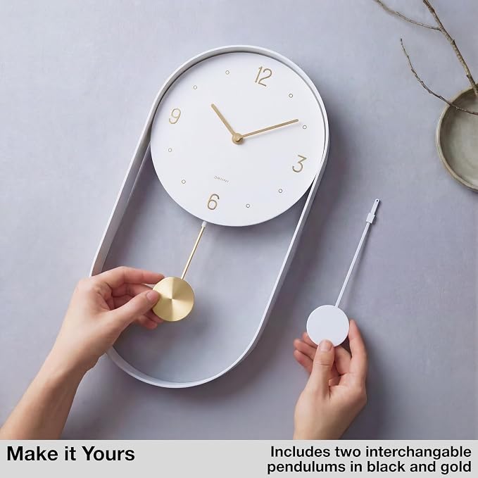 Driini Modern Pendulum Wall Clock - Image 2