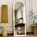 GLSLAND 20"x56" Arched LED Full Length Mirror by GLSLAND