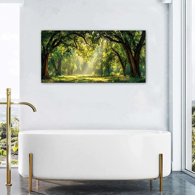 Forest Canvas Wall Art for Living Room Nature Landscape Pictures Wall Decor - Image 4