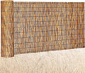 Barydat 1 Pcs 3 x 16.4 ft Reed Fence Roll, 85% Shade Bamboo Privacy Screen by home