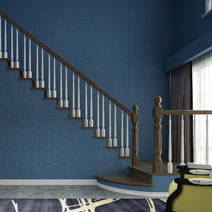 Grasscloth Wallpaper Textured 20.8"x394" - Image 5