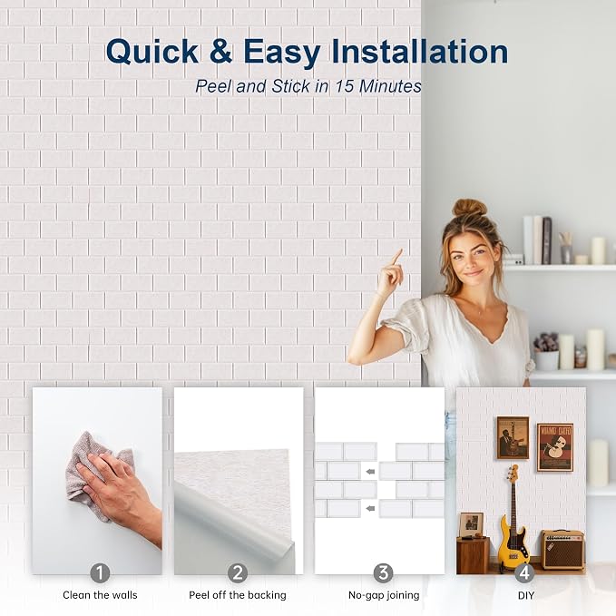 WoveN SounD Brick Acoustic Wall Panels Seamless Visual, High Density, Sound - Image 5