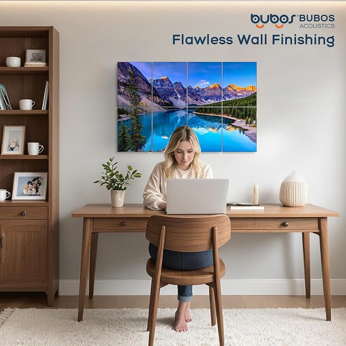 BUBOS 8 Pack Art Acoustic Panels, 47.2" x 31.4" Sound Absorbing Wall Decor - Image 7