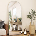 HARRITPURE 56"x21" Arched Full Length Mirror Free Standing Floor Mirrors by HARRITPUREHome